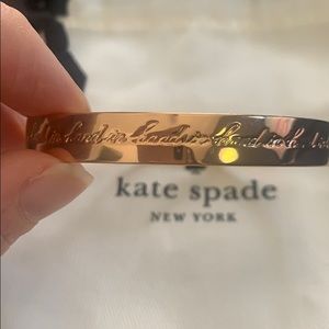New Kate Spade rose gold bracelet / bangle